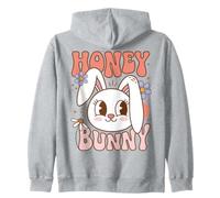 Honey Bunny Cute Rabbit Lover Sweetheart Saying Sudadera con Capucha