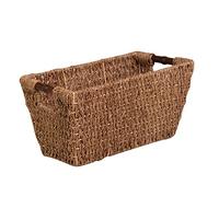 Honey Can Do Cesta de Hierbas Marinas Mediana, Acero Inoxidable, Marrón, 43.18x22.86x20.32 cm
