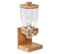Honey Can Do Dispensador de cereales de bambú, natural KCH-09385 natural, 17.5 onzas