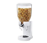 Honey Can Do Indispensable Dispensador, Acero Inoxidable, Blanco y Cromado, 19.05x16.51x41.40 cm