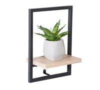 Honey-Can-Do Pequeño Estante Flotante de Pared SHF-08575 Natural