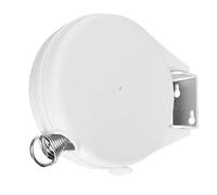 Honey Can Do Retractable Clothesline Cable Retráctil para Tender Las Ropas, Acero Inoxidable, Marrón, 6x15.875x20.32 cm