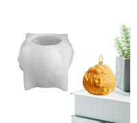 Honey Comb Resin Mold - Cylinder Soap Mold | Silicone Candle Mould | Silicone Material 7.6x7.6x7.1cm 100g - Animal Resin Art Quick Release - For Aromatherapy Home Decoration - Flexible Reusable Easy C