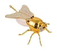 Honey Container - With Spoon Bee Shaped Transparent Kitchen Gadgets - Moisture-Resistant Honey Jar | For Breakfast Kitchen Food Prep Baking Cake Holiday Birthday Party Flour Salt Sugar Loose Tea