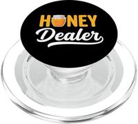 Honey Dealer Beekeeper Honeycomb Beekeeping Queen Bees PopSockets PopGrip para MagSafe