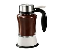 Honey Dispenser - 300 ml No Drip Kitchen Liquid Pot with Handle | Contenedor de jarabe de miel para té, café, panqueques, gofres, postres, comedor, RV