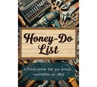 Honey do List Notebook: To do list notebook for projects in need of completion around the house | Multicolor project sheets.