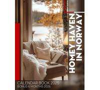 Honey Haven in Norway 2025: Enjoy 18 Months of Tranquil Norwegian Landscapes and Honey Bliss, Ideal for Keeping Track of Your Days