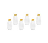 Honey Holder Empty Honey Bottles Home Users Leak-Proof 2.81.66.3in 6Pcs