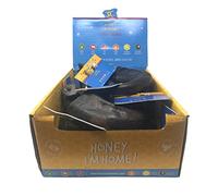 Honey I'm Home, Masticable grande para perros duros con cuerno de búfalo, caja de 10 piezas, totalmente natural, de rango libre, saludable, sin granos y con revestimiento de miel