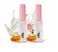 Honey Infused Hydrating Lip Oil, Nourishing Lip Moisturizer, Hydrating Lip Lightening Honey Lip Oil, Shiny Transparent Lip Gloss Plumping, for Dry Lips (06#)