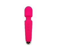 Honey Jungle recargable Wireless Vibrator Wand Massager 7X Velocidades 20x Modos Funcionamiento silencioso Embalaje discreto (rosa)