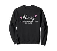 Honey Like A Grandma Only Cooler Heart Mother's Day Honey Sudadera
