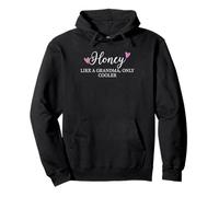 Honey Like A Grandma Only Cooler Heart Mother's Day Honey Sudadera con Capucha