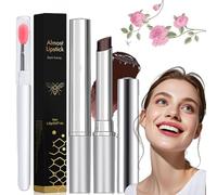 Honey Noir Pink Honey Lipstick, Moisturizing Lipstick Makeup Lip Care for Repairing Dry Lips (2PCS-Black)