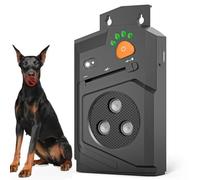 Honey Paws Dispositivo antiladridos automático para perros, disuasorio ultrasónico de ladridos de perros con 3 emisores, rango de 50 pies, silenciador de ladridos sin golpes, impermeable IP66 para