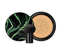 Honey Pine CC Crema, Base con Cojín de Aire con Cabeza de Hongo de 20g, Base en Crema CC de Cobertura Completa, Crema BB con Control de Aceite de Larga Duración, Base Líquida Hidratante Natural