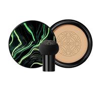 Honey Pine CC Crema, Base con Cojín de Aire con Cabeza de Hongo de 20g, Base en Crema CC de Cobertura Completa, Crema BB con Control de Aceite de Larga Duración, Base Líquida Hidratante Natural