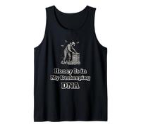 Honeybee Keeper Juego de Palabras Entusiasta Apicultura ADN apreciación Camiseta sin Mangas