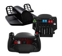 Honeycomb Alpha/Bravo/Charlie Captain’s Edition 2025 - Pack de simulador de vuelo con yoke, throttle y pedales - Accesorios para un cockpit realista en PC