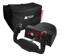 Honeycomb Alpha Captain’s Edition 2025 - Pack de simulador de vuelo con Yoke Alpha y funda antipolvo - Accesorios para simulación de vuelo en PC