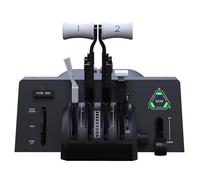 Honeycomb BRAVO LITE: cuadrante de acelerador compacto para simulación de vuelo, diseño claro, compatible con MSFS 20/24 [Mac] [Mac] [Mac] [Mac] [Mac] [Mac]