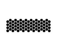 Honeycomb Car Decal Waterproof Side Body Graphic Sticker, Vehicle Decoration Film, Pattern Auto Exterior Wrap For SUV Sedan Pickup Truck | Stylish Customization Accessory Personalization And Detailing