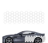 Honeycomb Car Decal Waterproof Side Body Graphic Sticker, Vehicle Decoration Film, Pattern Auto Exterior Wrap For SUV Sedan Pickup Truck | Stylish Customization Accessory Personalization And Detailing