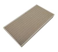 Honeycomb Ceramic Soldering Plate - High Temperature Resistant Cordierite Board for Heating Appliances - 145x75x14mm 1pc