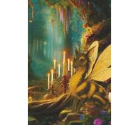 Honeycomb Dragon Hardcover Notebook/Journal: 120 Pages, College Ruled, 6"x9", Hexagonal Paper (Large Grid)