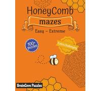 Honeycomb Mazes: Mazes of All Kinds of Difficulty for All Ages, Honeycomb Style Puzzles | 8.5x11 inches, 110 pages | 100+ puzzles … perfect as a gift or for a fun and relaxing activity!