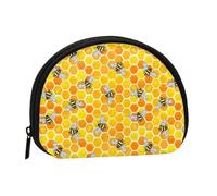 Honeycombs - Monedero pequeño para mujer, monedero pequeño