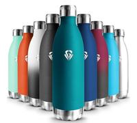 HoneyHolly Botella Agua Acero Inoxidable, Acero Inoxidable 18/8, Botella Termica, Sin BPA 1000ML, Termo, A Prueba de Fugas, Botella Gimnasio Para Camping, Excursión, Deportes Al Aire Libre