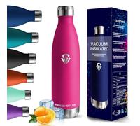 HoneyHolly Botella agua Acero Inoxidable, Botella Termica - 750ml sin BPA, Botella de Agua Deportiva, Doble Pared al Vacío a Prueba de Fugas, Cantimplora Termica para Gimnasio