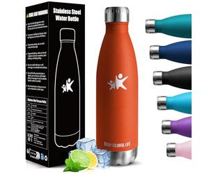 HoneyHolly Botella agua Acero Inoxidable, Botella Termica - 750ml sin BPA, Botella de Agua Deportiva, Doble Pared al Vacío a Prueba de Fugas, Cantimplora Termica para Gimnasio