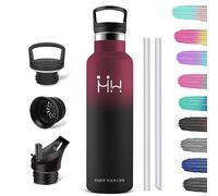 HoneyHolly Botella Termica 18/8 - Botella Agua 1000ml, Termo Sin BPA, Botella Agua Acero Inoxidable, Cantimplora Termica para Deporte, Viaje, Escuela, Exterior, Oficina, Hogar