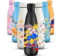 HoneyHolly Botella Termica, 500 ml sin BPA, Botella Agua Acero Inoxidable, Doble Aislamiento, Cantimplora, A Prueba de Fugas, Acero Inoxidable 18/8, Cantimplora Termica para Deportes, Escuela, Yoga