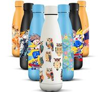 HoneyHolly Botella Termica, 500 ml sin BPA, Botella Agua Acero Inoxidable, Doble Aislamiento, Cantimplora, A Prueba de Fugas, Acero Inoxidable 18/8, Cantimplora Termica para Deportes, Escuela, Yoga