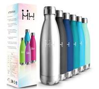 HoneyHolly Botella Termica - 500ML - Botella agua Acero Inoxidable, Termo con pared Doble Aislamient, de Fugas, Cantimplora Termica para Niños, Deportiva, Gym - Conserva 12 Horas Caliente, 24 frio