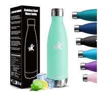 HoneyHolly Botella Termica - 500ML - Botella agua Acero Inoxidable, Termo con pared Doble Aislamient, de Fugas, Cantimplora Termica para Niños, Deportiva, Gym - Conserva 12 Horas Caliente, 24 frio