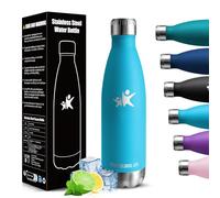 HoneyHolly Botella Termica - 500ML - Botella agua Acero Inoxidable, Termo con pared Doble Aislamient, de Fugas, Cantimplora Termica para Niños, Deportiva, Gym - Conserva 12 Horas Caliente, 24 frio