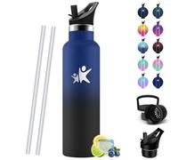 HoneyHolly Botella Termica 750 ML, Termo Sin BPA, Botella de Agua Acero Inoxidable, Aislamiento Al Vacío de Doble Pared, Termo Agua Fria, Cantimplora para Adultos, Deporte, Oficina, Yoga