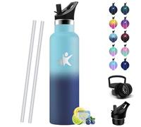 HoneyHolly Botella Termica 750 ML, Termo Sin BPA, Botella de Agua Acero Inoxidable, Aislamiento Al Vacío de Doble Pared, Termo Agua Fria, Cantimplora para Adultos, Deporte, Oficina, Yoga