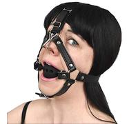 Honeylust Gancho Nasal Head Harness Gag Ball Silicona BDSM Fetichismo