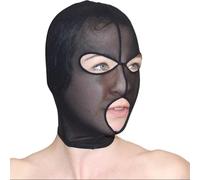 Honeylust Máscara Facial de Red transparente - BDSM Fetiche Bondage