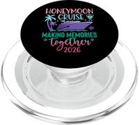Honeymoon Cruise 2026 Just Married Matching Couples Vacation PopSockets PopGrip para MagSafe