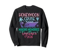 Honeymoon Cruise 2026 Just Married Matching Couples Vacation Sudadera