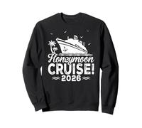 Honeymoon Cruise for Matching Couples 2026 Just Married Sudadera