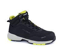 Honeywell Agile Runner S1P Zapatos de Seguridad Industrial para Hombres y Mujeres, Estilo Escotado, Forro de Malla 3D, Suela de Goma, Indicadores de Desgaste, Amarillo, Talla 9 UK, 6250128-43