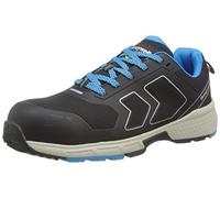 Honeywell Agile Runner S3 Zapatos de Seguridad Industrial para Hombres y Mujeres, Estilo Escotado, Forro de Malla 3D, Suela de Goma, Indicadores de Desgaste, Azul, Talla 4 UK, 6250123-37